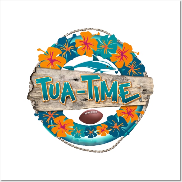 Tua Time Aloha Summer Wall Art by Car Boot Tees